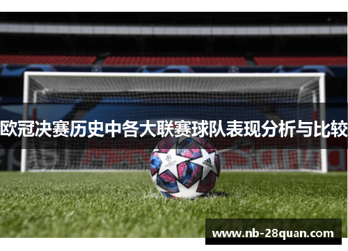 欧冠决赛历史中各大联赛球队表现分析与比较