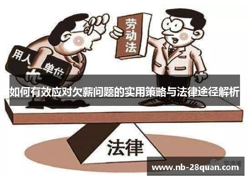 如何有效应对欠薪问题的实用策略与法律途径解析
